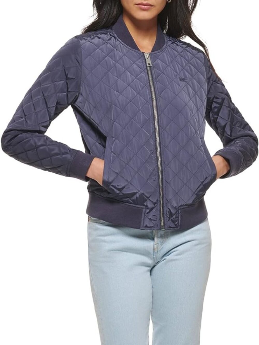 Levis Womens Quilted Bomber Jacket